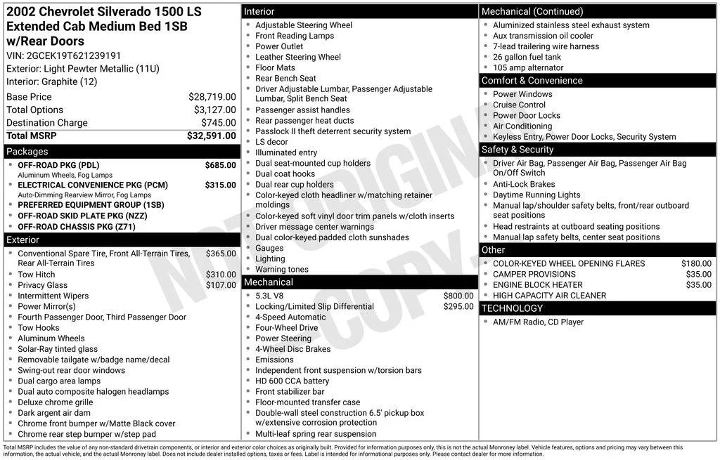 chevrolet silverado 1500 2002 2GCEK19T621239191 image chevrolet silverado 1500 2002 2GCEK19T621239191 image